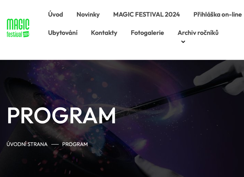 PROGRAM FESTIVALU